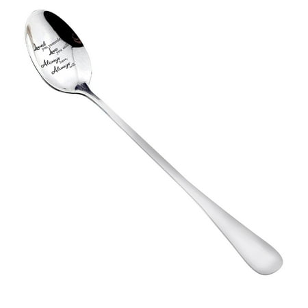 

Pkeoh Kitchen Utensils Stainless Steel Milk Coffee Spoons Dessert Ice Cream Fruit Spoon Teaspoon Accessories Tableware Gift