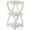 Distressed White, variant on Antique Finish Twisted Side Tables - Distressed White