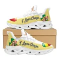 thumbnail image 1 of Zapatos para hombre y mujer, zapatillas informales con estampado de la bandera del Congo, zapatos planos de verano con cordones para caminar,, 1 of 6