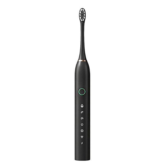 Cepillo de dientes de 6 velocidades, 3 colores, recargable para adultos, de cerdas suaves, cepillo de dientes para parejas, para estudiantes de ambos sexos
