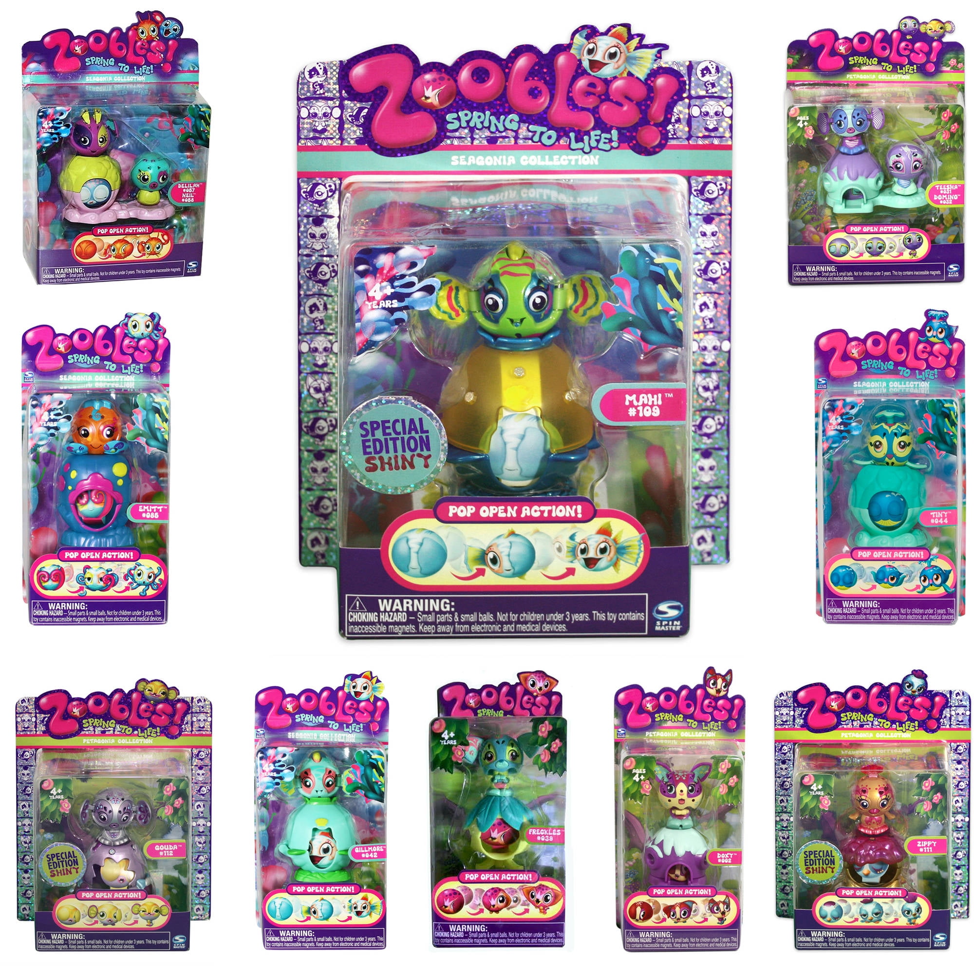 Spinmaster Zooble 10Character Super Pack