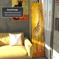 thumbnail image 5 of Oriental Furniture 6 ft. Tall Giraffe & Elephant Room Divider - 3 Panel, 5 of 7
