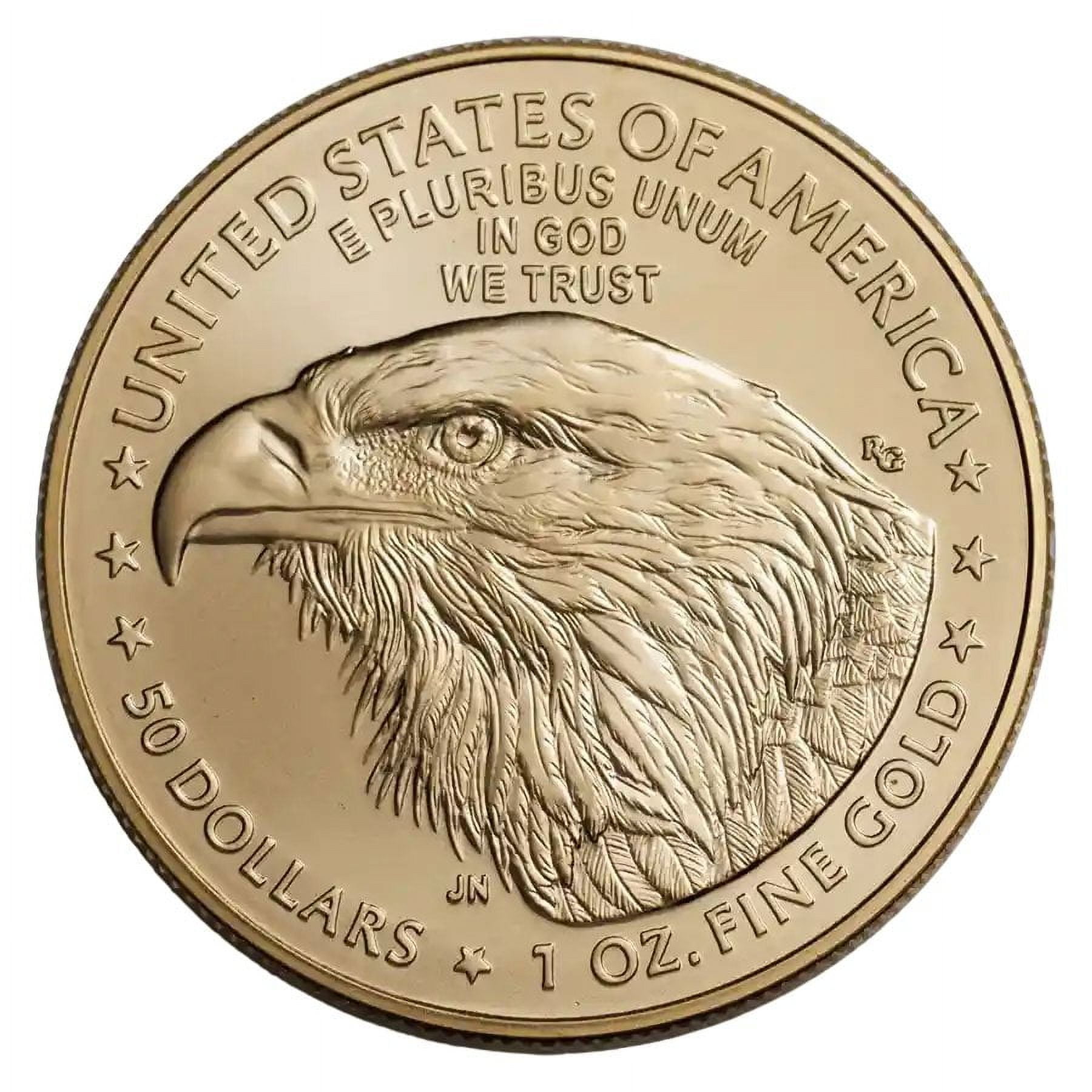 1 oz American Gold Eagle Coin BU - Random Year - $50 US Gold