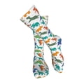 thumbnail image 4 of Yiaed Colorful Dinosaur Print Great elasticity Adult Stockings Sports socks for Men and Women-One Size, 4 of 8