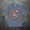 Heather Indigo, variant on Skater Skull Orange Floral T-Shirt