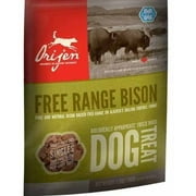 Angle View: Orijen Freeze-Dried Bison Dog Treats (3.5 oz)