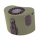 thumbnail image 5 of Ventilador de cintura con clip Macarena recargable bajo ruido portátil Verde oscuro, 5 of 8