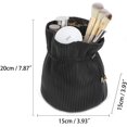 thumbnail image 2 of Bolsa de cosméticos Bolsa de cosméticos de viaje Bolsa de maquillaje con cordón para niños Mujeres Niñas-Negro JFHHH pequeña, 2 of 5