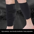 thumbnail image 2 of VONKY 1 Paire de Mollet Attelle Réglable Soutien Tibia Jambe Inférieure Enveloppe Comprimée Manchon de Mollet, 2 of 6