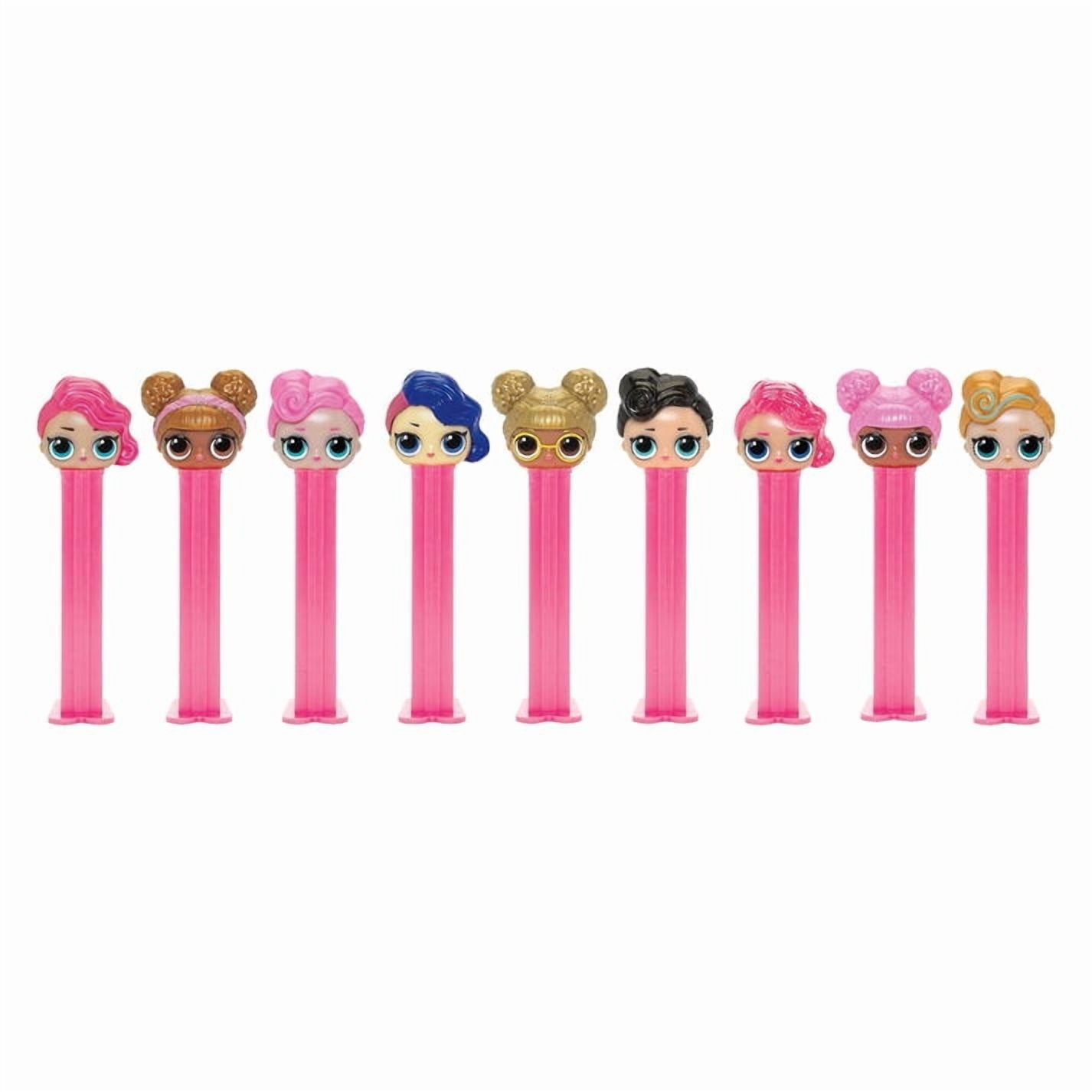 PEZ LOL! Surprise Mystery Candy Dispenser - 12 Count Display Pack