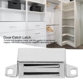 thumbnail image 4 of Attrape de Porte Domestique, Installation Facile Argentée, pour Porte d'Armoire Tiroir, 4 of 8