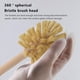 thumbnail image 3 of Escobilla de baño, paquete de 2, escobilla de baño de madera hecha de Madera de haya, cerdas fuertes con poder de limpieza de 360 ​​grados Szkyd, 3 of 5