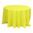 thumbnail image 5 of Koyal Wholesale Round Polyester Tablecloth, 90-Inch, Emerald Green, 5 of 7