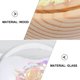 thumbnail image 2 of pieza de adorno de cúpula de cristal con forma de rosa de lámina dorada, bonita lámpara LED, decoración de cúpula de cristal con forma de flor., 2 of 7