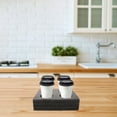 thumbnail image 4 of Arborister 4 Cup Foam Carrier Tray for Hot/Cold Drinks - Black, 4 of 10
