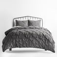 thumbnail image 6 of Noble Linen's 3 Piece Pinch Pleat Duvet Cover Set, 6 of 6