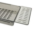 thumbnail image 3 of HOOWIFFY Expandable Tub Tray Light Grey PET 1Set For Home Bathroom Bath Shelf Over Tub, 3 of 8