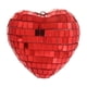 thumbnail image 5 of Heart Shaped Mirror Ball Ornaments for Christmas Tree and Home Party Decorations Set of 12, 5 of 9