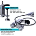 thumbnail image 3 of Jinsinto 360 Magnetic Grill Light Bbq Grill Light Adjustable Led Flashlight Work Light Screw Fixing Tools, 3 of 5