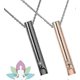 thumbnail image 1 of 2pcs Stress Relief Mindful Necklace, Mindful Breathing Necklace, Anxiety Whistle Necklace For Habit Breathing Exercises, Anxiety Relief, 1 of 5