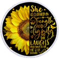 thumbnail image 4 of Round Pattern Beach Swimming Pool Household Shower Towel Blanket Yoga Mat, 4 of 9