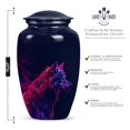 thumbnail image 2 of SUBSH Wolf Urn for Ashes Adult Male - Urn for Ashes - Cremation Urns - Urns for Human Ashes - Urn for Ashes for Mom - Urn for Cremation - Urn for Ashes for Women - Urn - Urns for Ashes (10 INCH), 2 of 2