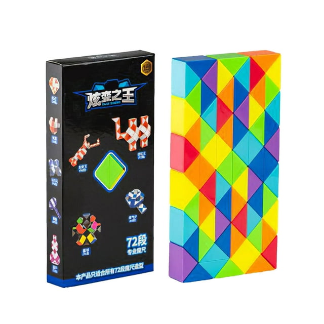 Fidget Snake Cube NikouMX 72 bloques Twist Puzzle