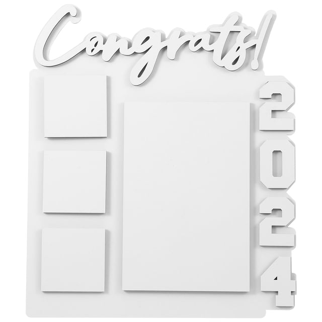 Cadre Photo Sublimation DIY Ornement Grad Sublimation DIY Centre de Table Graduation