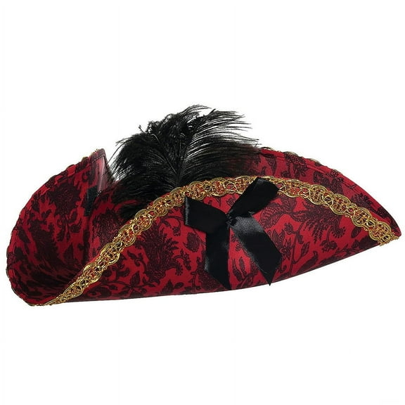 Tricorne Fancy Pirate Hat - Adult