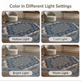 thumbnail image 7 of ODIKA 4'x6' Washable Area Rug Pet Friendly, Non-Shedding Hallway Long Symmetrical Motif Faded Traditional Abstract Hallways for Bedroom, Reading Nook, 7 of 7
