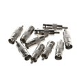thumbnail image 1 of 10 Pcs BNC Female Jack to RCA Male Plug Coax Cable Adapters, 1 of 3