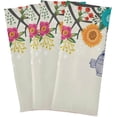 thumbnail image 6 of Blossom Branch Kitchen Dish Towels Set of 1 Absorbent Hand Towels, Lint-Free 18"x28" Birds Cages Flowers Fast Drying Hanging Dishcloths for Cooking Baking Home Clean, 6 of 7