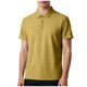 thumbnail image 2 of Blusa y camisa de manga corta con cuello vuelto para hombre, color liso, informal, holgada, a la moda, de seda helada, sin costuras, transpirable, elástica, con botones, de cedro, blusa de manga corta, 2 of 6