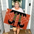 thumbnail image 5 of Halloween Doormat with Shoes Off Witch Design – Cute Welcome Mat for House Decoration, Seasonal Entryway Rug, Funny Holiday Party Night Greeting - Khaki, 5 of 9