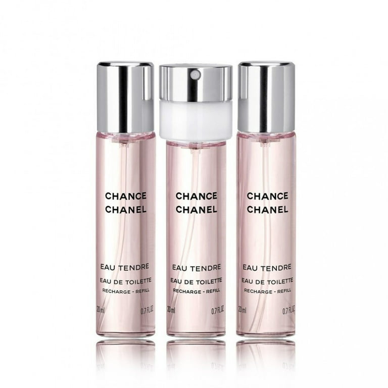 Chanel Chance Twist Spray EDT Vapo 20ml x 3 - Klyden