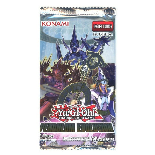 YuGiOh Cards Pendulum Evolution Booster Pack (5 Foil Cards