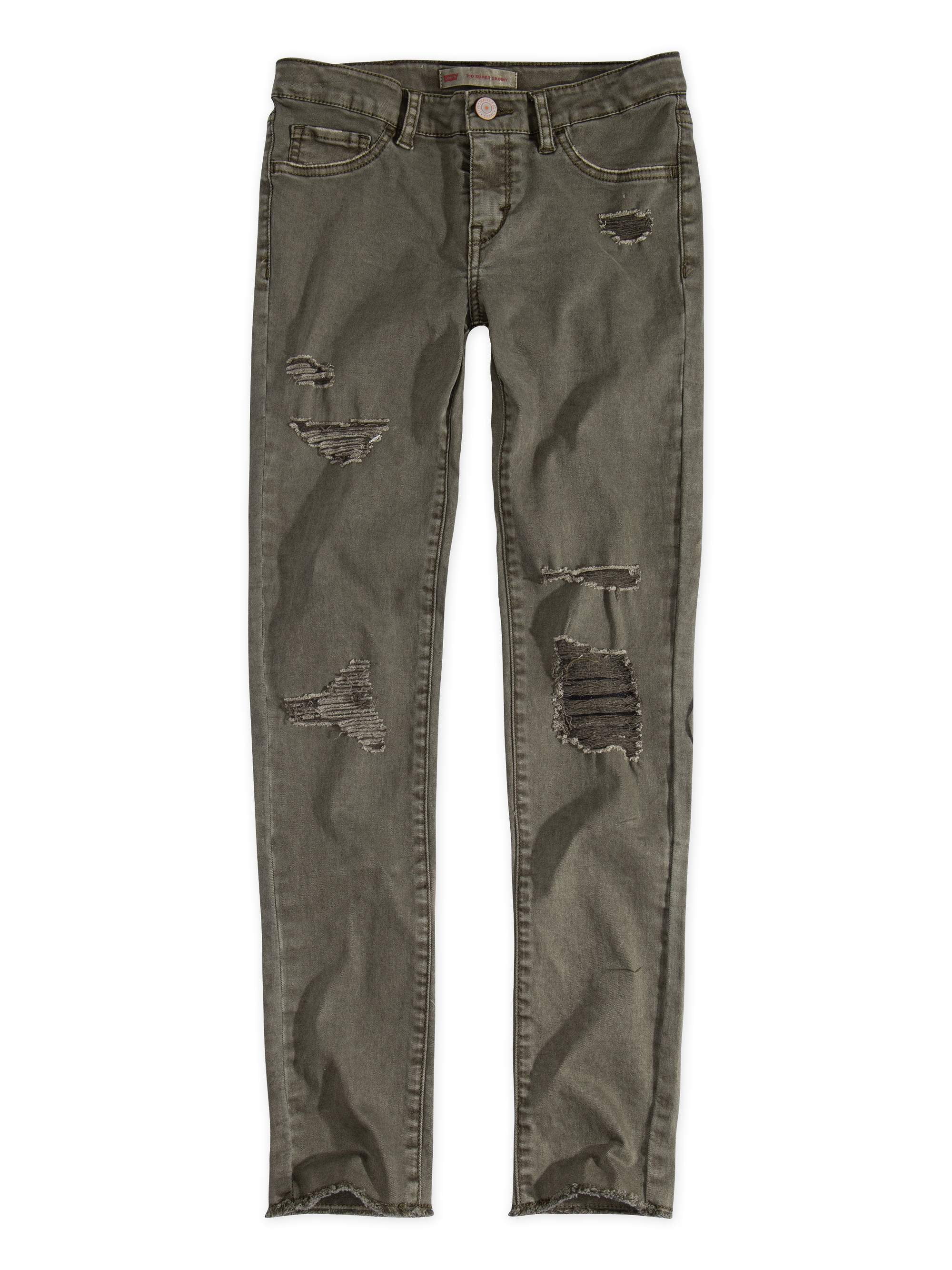 Levi's - Levi's Girls' 710 Super Skinny Fit Distressed Jeans - Walmart.com - Walmart.com