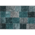 thumbnail image 2 of Addison Rugs Mayfield Washable Transitional Patchwork Teal Rectangle Rug, 1'8" x 2'6", 2 of 5