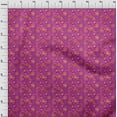 thumbnail image 3 of oneOone Cotton Jersey Purple Fabric Batik Fabric For Sewing Printed Craft Fabric By The Yard 58 Inch Wide, 3 of 4