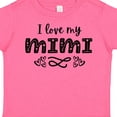thumbnail image 4 of Inktastic I Love My Mimi with Hearts Boys or Girls Toddler T-Shirt, 4 of 5