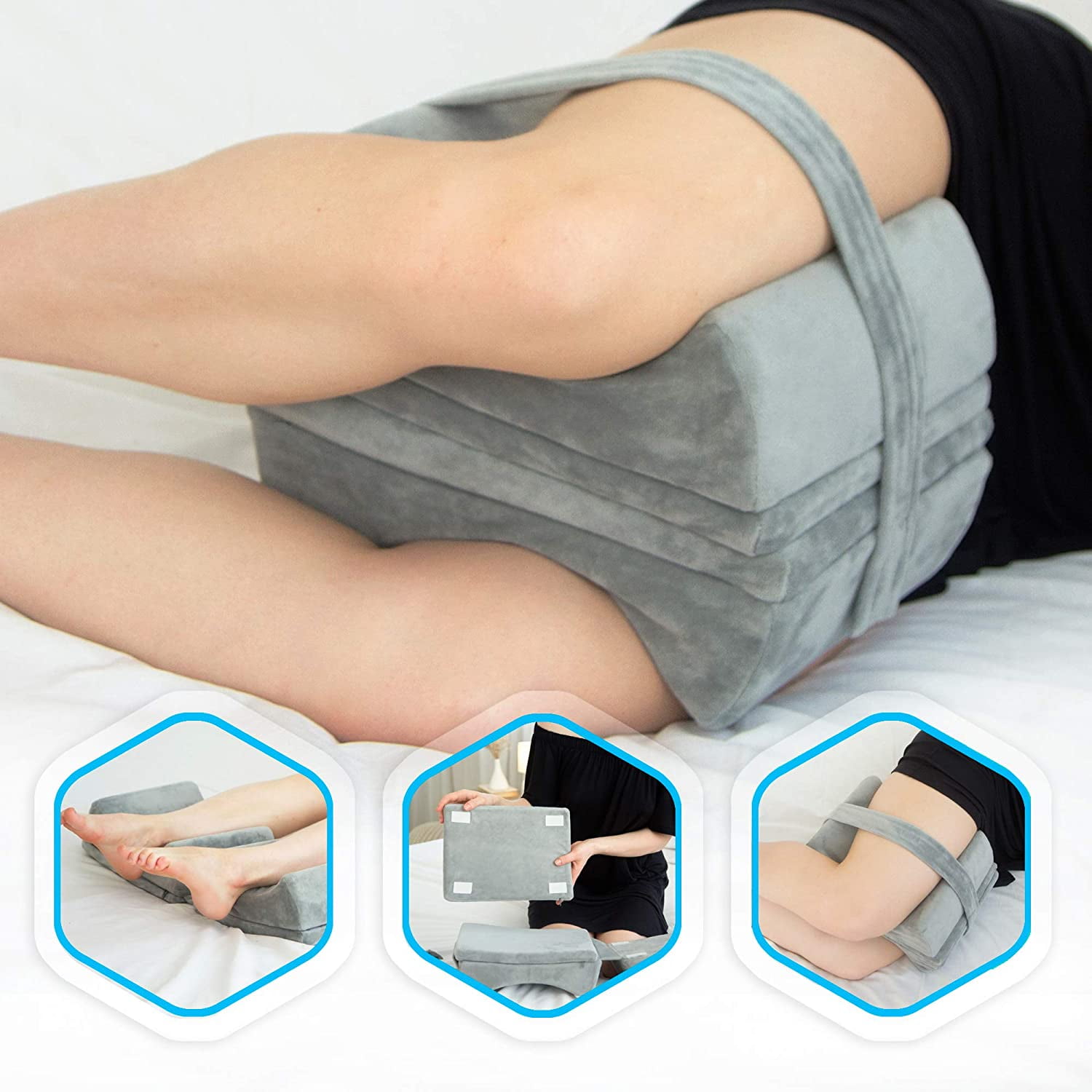 Side Sleeping Best Knee Pillow For Hip Pain Side Sleeper Knee