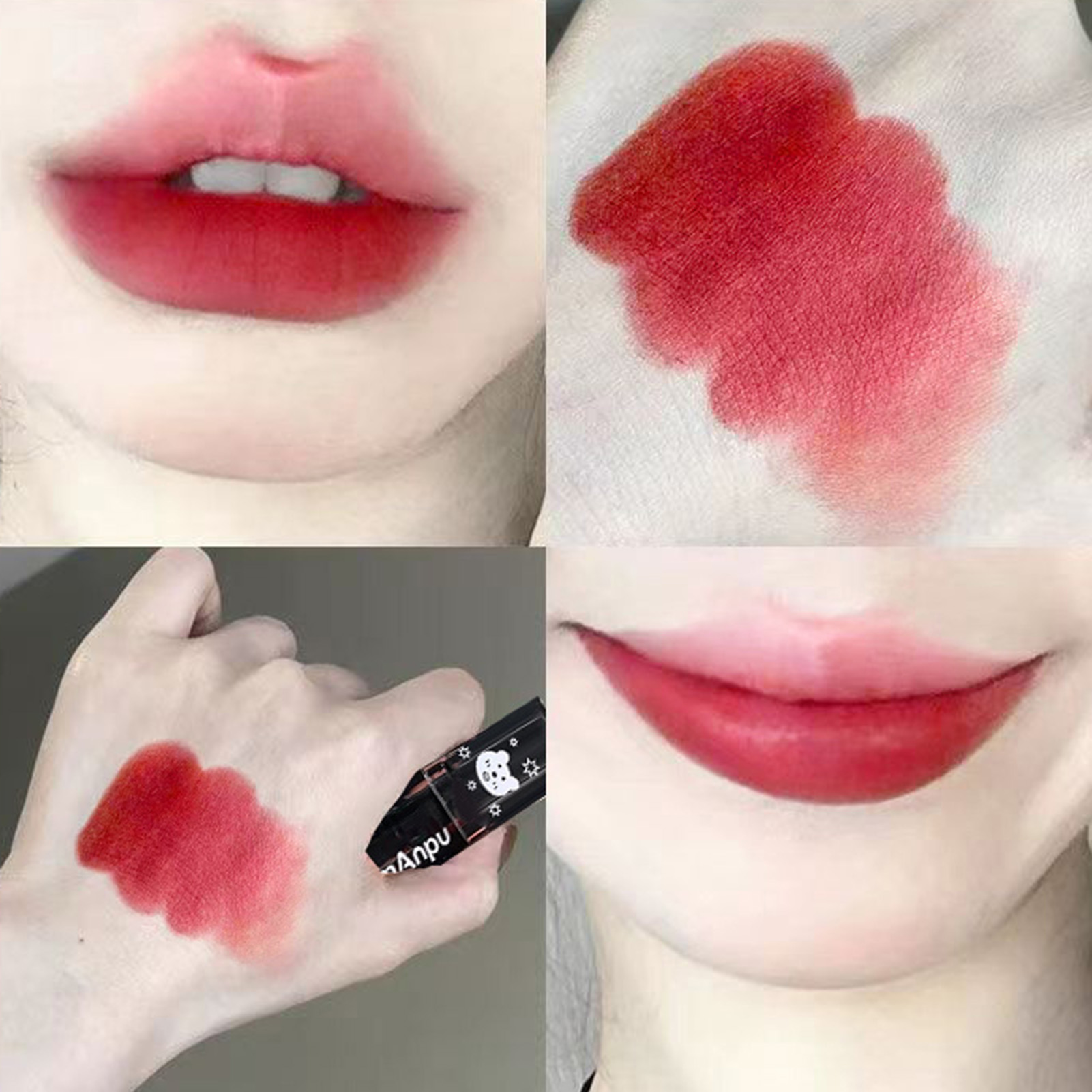 Nude Matte Liquid Makeup Lip Stain Waterproof Longlasting Lip Gloss