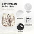 thumbnail image 6 of Lsque Two Cowboys Riding Horses In The Desert Printed Women's Running Shorts with Liner Pockets,Elastic Quick Dry Workout Athletic Gym Yoga Shorts,Womens High Waist Shorts-Small, 6 of 9