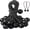 Black, variant on Bungee Cords with Balls: 50PCS Ball Bungee Cords Tarp Tie Downs Bungee Balls, Elastic String Ties for Camping, Shelter,Cargo,Tent Poles UV Resistant (Black)