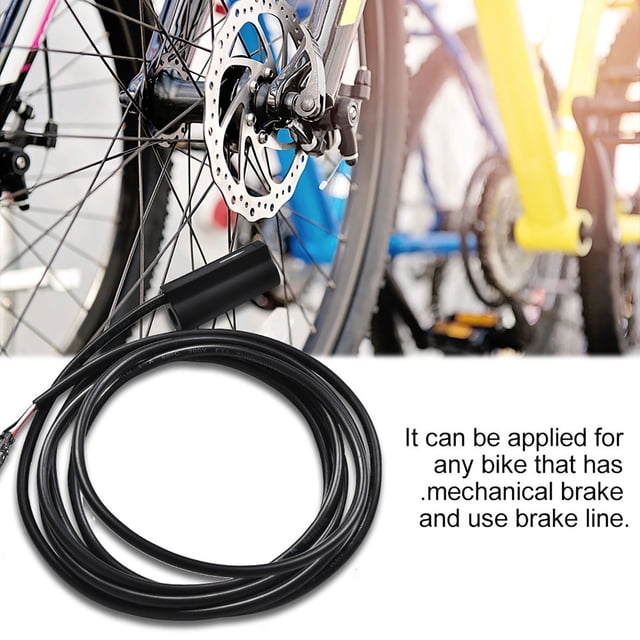 Electric Bike Brake Sensor Cable, External E-Bike Brake Sensor, With 5.9Ft Cable For E-Bike Scooter Electric Bike