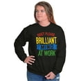 thumbnail image 3 of Billiant Mind Autism Awareness Sweatshirt for Men or Women Brisco Brands S, 3 of 6