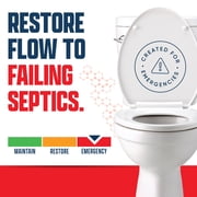 EcoStrong Septic Liberator Treatment Liquid, Saves Failing Septic Systems (128 oz)