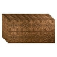 thumbnail image 1 of FASÄDE Traditional 2 Decorative Vinyl 2ft x 4ft Glue Up Ceiling Panel in Oil Rubbed Bronze (5 Pack), 1 of 5