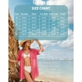 thumbnail image 7 of MOYIKO Summer Swimsuit Coverups for Women Bathing Suit Ladies Spread Neck Beach Dress with Pockets, 7 of 7