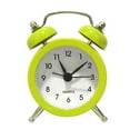 thumbnail image 2 of Despertador de alimentado por batería, campana gemela , relojes de noche con repetición, 6 colores Verde Zulema Reloj despertador de escritorio, 2 of 6